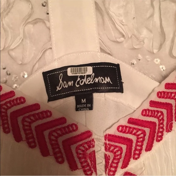 NWOT Sam Edelman flowy tank top T strap - Picture 4 of 5